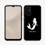 כיסוי בעיצוב אישי עם השם שלך לדגם - Samsung Galaxy A07 4G בעיצוב בתולת ים - אישה