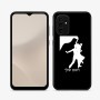 כיסוי בעיצוב אישי עם השם שלך לדגם - Samsung Galaxy A07 4G בעיצוב אישה רוקדת עם גבר