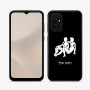 כיסוי בעיצוב אישי עם השם שלך לדגם - Samsung Galaxy A07 4G בעיצוב מזלות - תאומים
