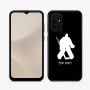 כיסוי בעיצוב אישי עם השם שלך לדגם - Samsung Galaxy A07 4G בעיצוב הוקי שוערים