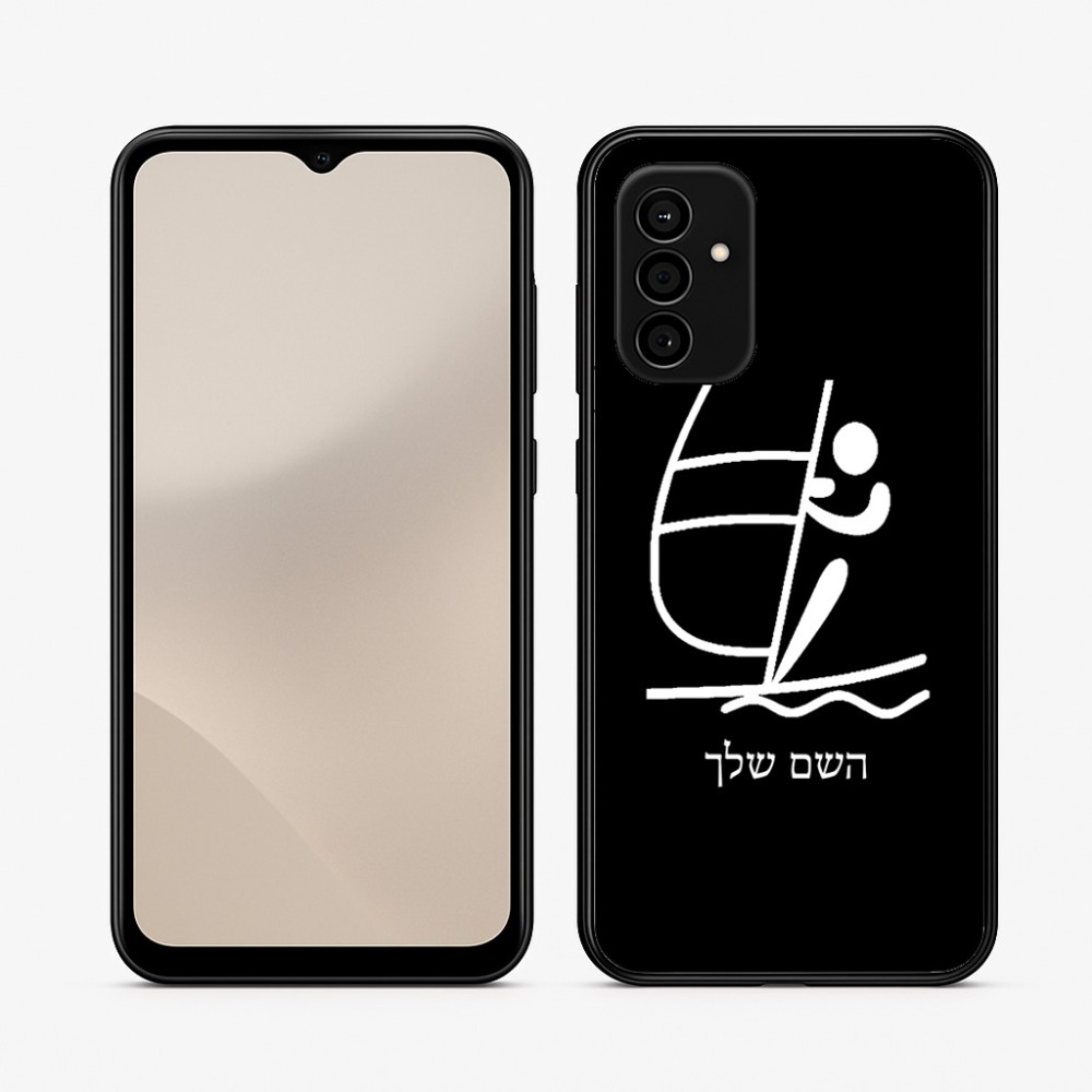 כיסוי בעיצוב אישי עם השם שלך לדגם - Samsung Galaxy A07 4G בעיצוב שייט אולימפי