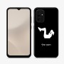 כיסוי בעיצוב אישי עם השם שלך לדגם - Samsung Galaxy A07 4G בעיצוב אישה מתאמנת