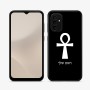 כיסוי בעיצוב אישי עם השם שלך לדגם - Samsung Galaxy A07 4G בעיצוב אנק - מפתח החיים המצרי