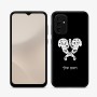 כיסוי בעיצוב אישי עם השם שלך לדגם - Samsung Galaxy A07 4G בעיצוב פרחי קרן