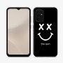 כיסוי בעיצוב אישי עם השם שלך לדגם - Samsung Galaxy A07 4G בעיצוב סמיילי