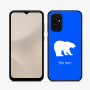 כיסוי בעיצוב אישי עם השם שלך לדגם - Samsung Galaxy A07 4G בעיצוב דוב