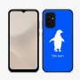 כיסוי בעיצוב אישי עם השם שלך לדגם - Samsung Galaxy A07 4G בעיצוב פינגווין