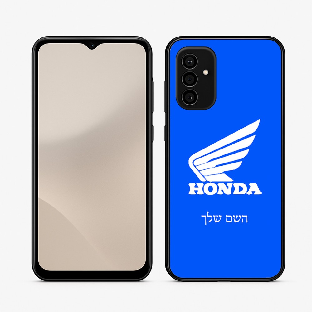 כיסוי בעיצוב אישי עם השם שלך לדגם - Samsung Galaxy A07 4G בעיצוב הונדה