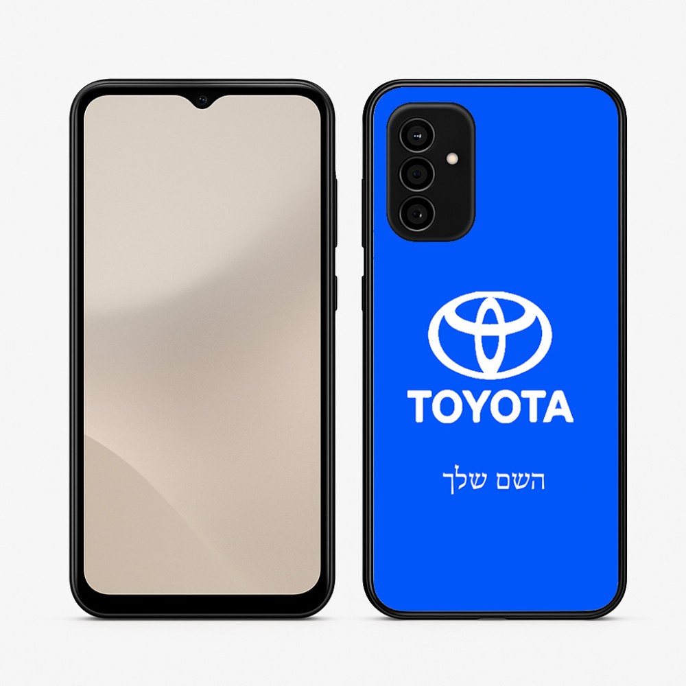 כיסוי בעיצוב אישי עם השם שלך לדגם - Samsung Galaxy A07 4G בעיצוב טויוטה