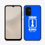 כיסוי בעיצוב אישי עם השם שלך לדגם - Samsung Galaxy A07 4G בעיצוב שחמט