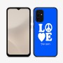 כיסוי בעיצוב אישי עם השם שלך לדגם - Samsung Galaxy A07 4G בעיצוב אהבה