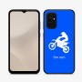 כיסוי בעיצוב אישי עם השם שלך לדגם - Samsung Galaxy A07 4G בעיצוב מוטוקרוס