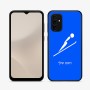 כיסוי בעיצוב אישי עם השם שלך לדגם - Samsung Galaxy A07 4G בעיצוב קפיצת סקי אולימפית