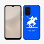 כיסוי בעיצוב אישי עם השם שלך לדגם - Samsung Galaxy A07 4G בעיצוב שחקן פולו - סוס