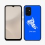 כיסוי בעיצוב אישי עם השם שלך לדגם - Samsung Galaxy A07 4G בעיצוב אופנוע שלג