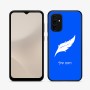 כיסוי בעיצוב אישי עם השם שלך לדגם - Samsung Galaxy A07 4G בעיצוב נוצת נוצה
