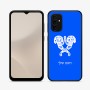 כיסוי בעיצוב אישי עם השם שלך לדגם - Samsung Galaxy A07 4G בעיצוב פרחי קרן