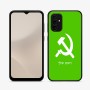 כיסוי בעיצוב אישי עם השם שלך לדגם - Samsung Galaxy A07 4G בעיצוב פטיש ומגל