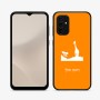 כיסוי בעיצוב אישי עם השם שלך לדגם - Samsung Galaxy A07 4G בעיצוב ג'ירפה באפריקה