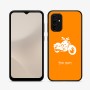 כיסוי בעיצוב אישי עם השם שלך לדגם - Samsung Galaxy A07 4G בעיצוב הארלי-דיווידסון