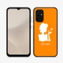 כיסוי בעיצוב אישי עם השם שלך לדגם - Samsung Galaxy A07 4G בעיצוב אהבת נשים