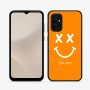 כיסוי בעיצוב אישי עם השם שלך לדגם - Samsung Galaxy A07 4G בעיצוב סמיילי