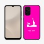 כיסוי בעיצוב אישי עם השם שלך לדגם - Samsung Galaxy A07 4G בעיצוב ג'ירפה באפריקה