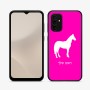 כיסוי בעיצוב אישי עם השם שלך לדגם - Samsung Galaxy A07 4G בעיצוב סוס