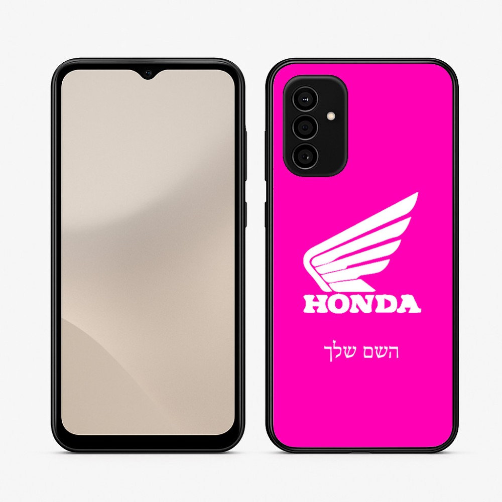 כיסוי בעיצוב אישי עם השם שלך לדגם - Samsung Galaxy A07 4G בעיצוב הונדה