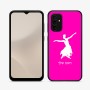 כיסוי בעיצוב אישי עם השם שלך לדגם - Samsung Galaxy A07 4G בעיצוב בלרינה