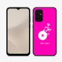 כיסוי בעיצוב אישי עם השם שלך לדגם - Samsung Galaxy A07 4G בעיצוב תקליטור - אזור מוזיקה