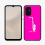 כיסוי בעיצוב אישי עם השם שלך לדגם - Samsung Galaxy A07 4G בעיצוב סקסופון