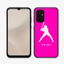 כיסוי בעיצוב אישי עם השם שלך לדגם - Samsung Galaxy A07 4G בעיצוב שחקן בייסבול