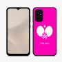 כיסוי בעיצוב אישי עם השם שלך לדגם - Samsung Galaxy A07 4G בעיצוב פינג פונג