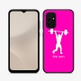 כיסוי בעיצוב אישי עם השם שלך לדגם - Samsung Galaxy A07 4G בעיצוב הרמת משקולות