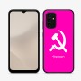 כיסוי בעיצוב אישי עם השם שלך לדגם - Samsung Galaxy A07 4G בעיצוב פטיש ומגל