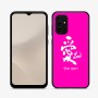 כיסוי בעיצוב אישי עם השם שלך לדגם - Samsung Galaxy A07 4G בעיצוב אהבה באותיות יפניות