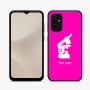 כיסוי בעיצוב אישי עם השם שלך לדגם - Samsung Galaxy A07 4G בעיצוב מיקרוסקופ