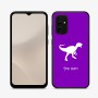 כיסוי בעיצוב אישי עם השם שלך לדגם - Samsung Galaxy A07 4G בעיצוב דינוזאור