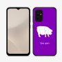 כיסוי בעיצוב אישי עם השם שלך לדגם - Samsung Galaxy A07 4G בעיצוב חזיר
