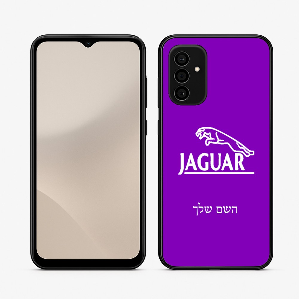 כיסוי בעיצוב אישי עם השם שלך לדגם - Samsung Galaxy A07 4G בעיצוב יגואר