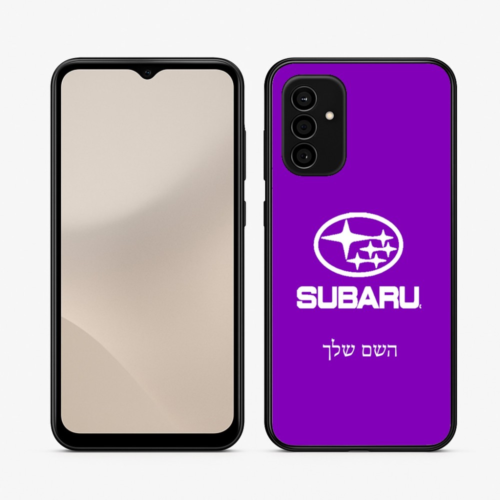 כיסוי בעיצוב אישי עם השם שלך לדגם - Samsung Galaxy A07 4G בעיצוב סובארו
