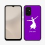 כיסוי בעיצוב אישי עם השם שלך לדגם - Samsung Galaxy A07 4G בעיצוב בלרינה