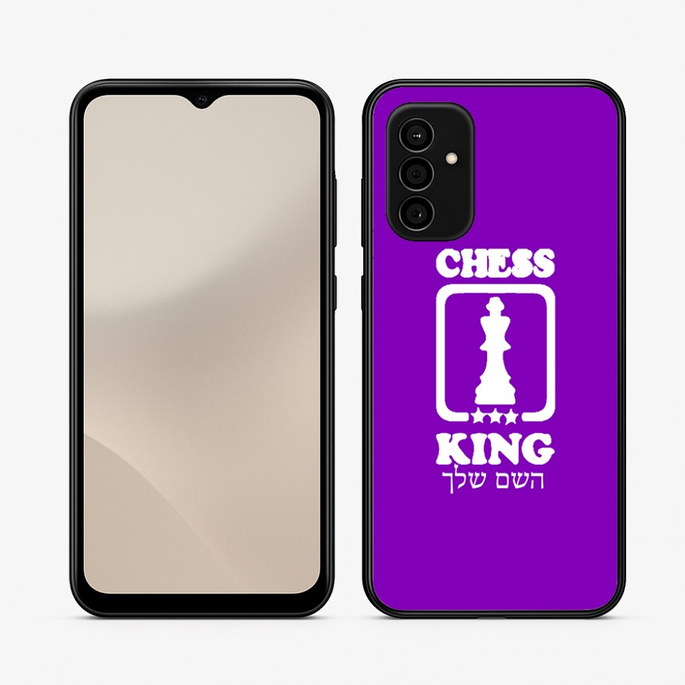 כיסוי בעיצוב אישי עם השם שלך לדגם - Samsung Galaxy A07 4G בעיצוב שחמט