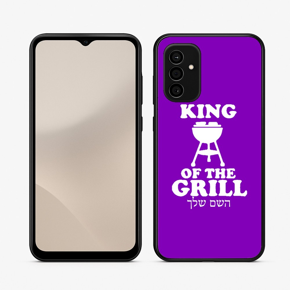 כיסוי בעיצוב אישי עם השם שלך לדגם - Samsung Galaxy A07 4G בעיצוב מלך הגריל