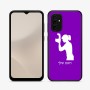 כיסוי בעיצוב אישי עם השם שלך לדגם - Samsung Galaxy A07 4G בעיצוב צלמת - אישה