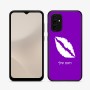 כיסוי בעיצוב אישי עם השם שלך לדגם - Samsung Galaxy A07 4G בעיצוב שפתיים - נשיקה