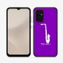 כיסוי בעיצוב אישי עם השם שלך לדגם - Samsung Galaxy A07 4G בעיצוב סקסופון
