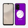 כיסוי בעיצוב אישי עם השם שלך לדגם - Samsung Galaxy A07 4G בעיצוב כדורסל