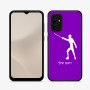 כיסוי בעיצוב אישי עם השם שלך לדגם - Samsung Galaxy A07 4G בעיצוב לוחם סייף